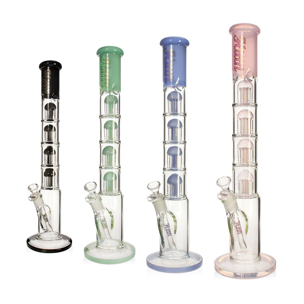 HITTN MULTI-CHAMBER QUAD DOME PERC BONG