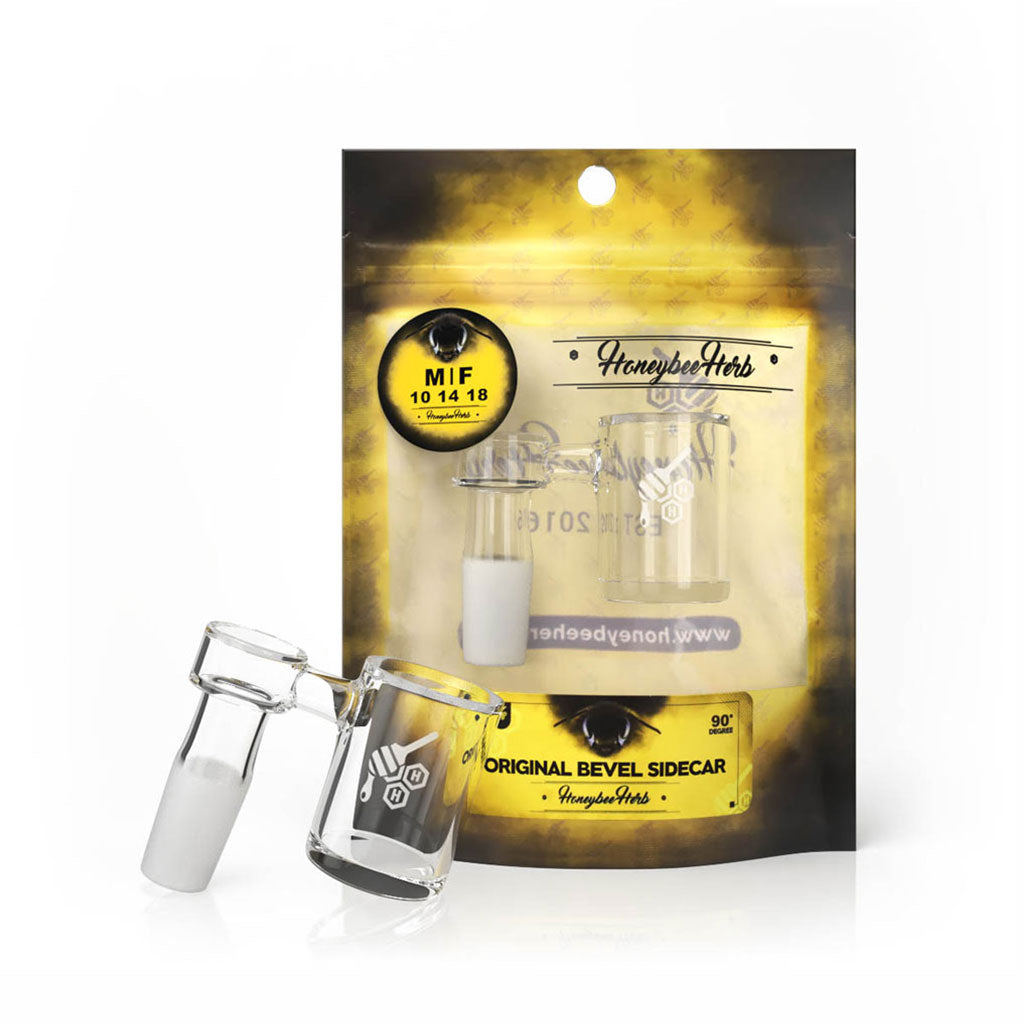 ORIGINAL BEVEL SIDECAR QUARTZ BANGER - 90° DEGREE | YL-CLOSEOUT