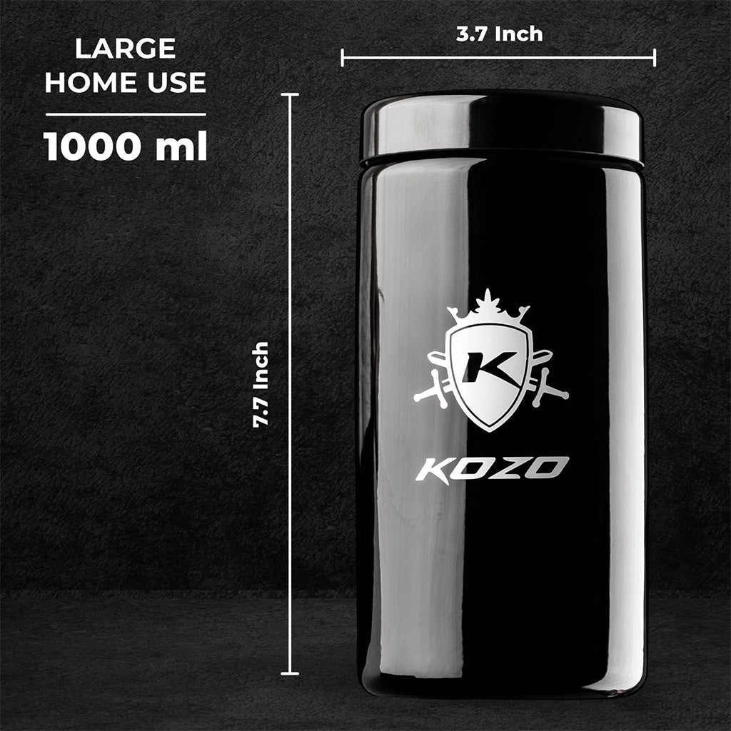Kozo Grinders Glass Jars