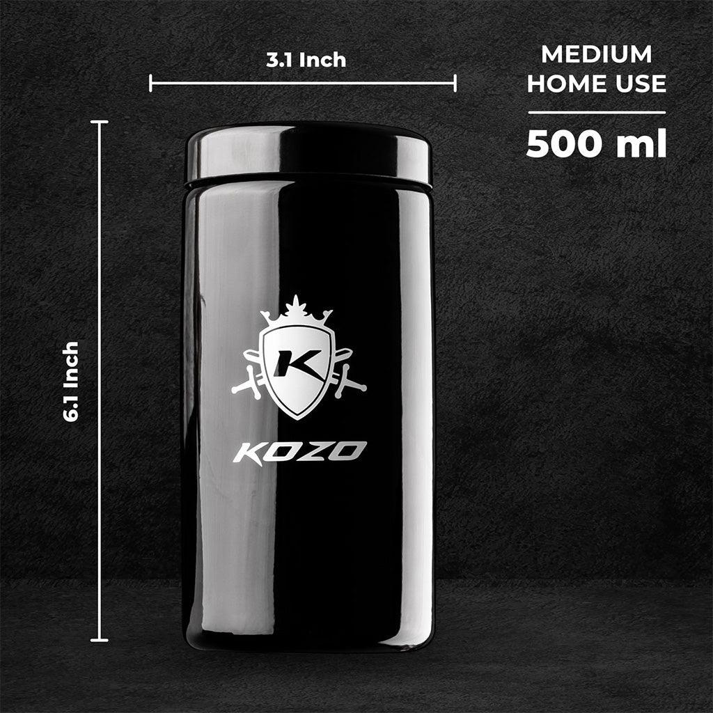 Kozo Grinders Glass Jars