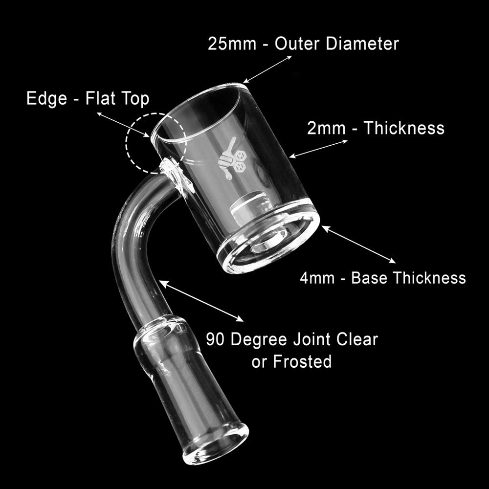 CORE REACTOR QUARTZ BANGER - 90° DEGREE | YL-CLOSEOUT