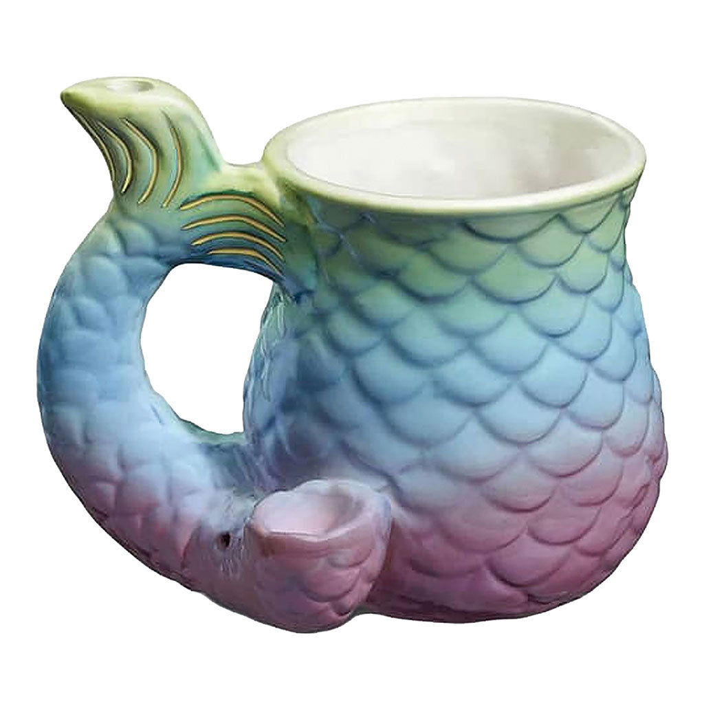 MERMAID TAIL PREMIUM ROAST & TOAST PIPE MUG
