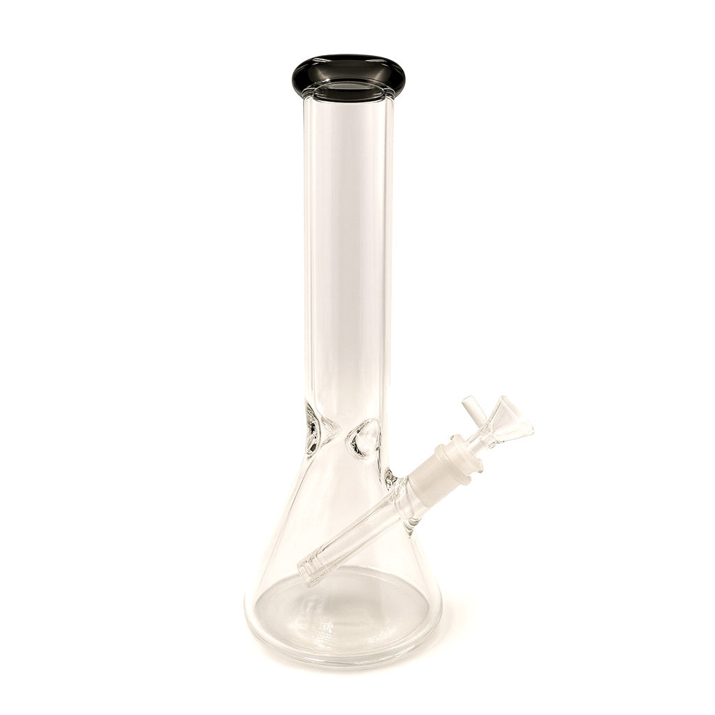 PREMIUM CLASSIC GLASS BEAKER BONG WATER PIPE