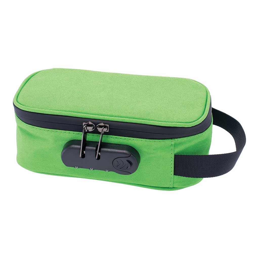 8IN X 4IN X 3IN SMELLPROOF BAG - GREENERY