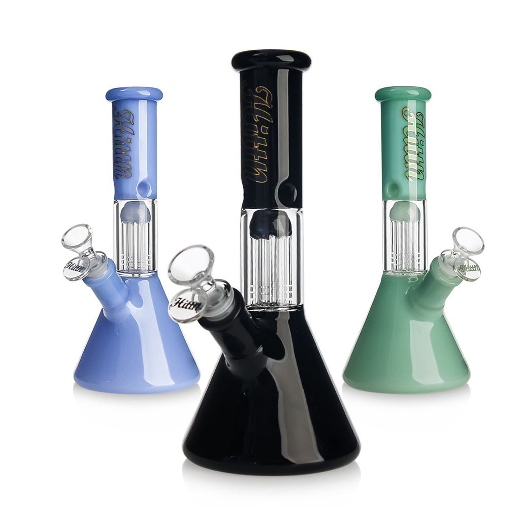 HITTN 6-ARM TREE PERC BEAKER BONG