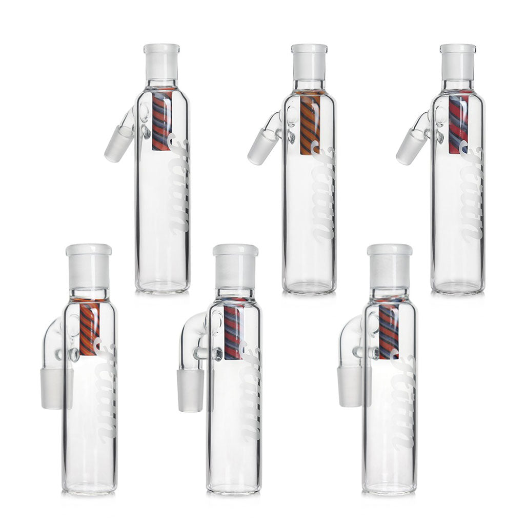 INLINE DROP DOWN ASH CATCHER WITH INTERNAL COLOR ROD DIFFUSER